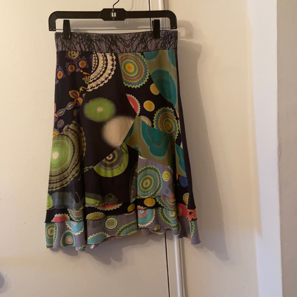 Summer cotton skirt from desigual size medium